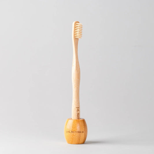 Wood Toothbrush Stand - | KSLotuslux
